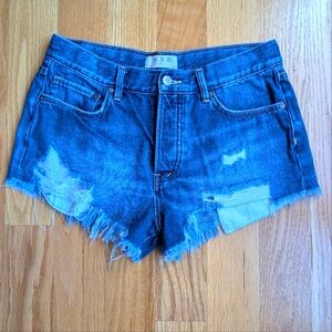 We the Free Denim Cut-off Shorts Sz 27